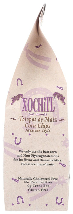 Xochitl  Blue Corn Chips Mexican Sytle Organic Sea Salt  12 Oz