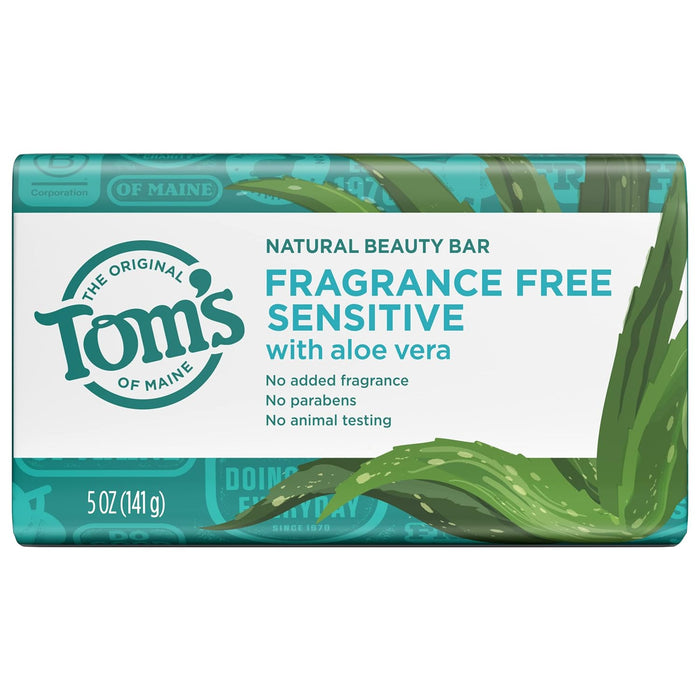 Tom'S Of Maine  Beauty Bar Sensitive Fat Free  5 Oz