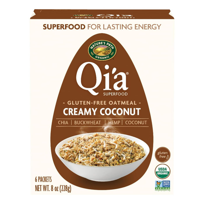 Nature'S Path  Organic Qi'A Superfood Hot Oatmeal Creamy Coconut   8 Oz