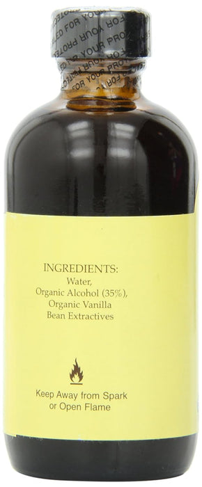 Flavorganics  Organic Vanilla Extract  1 Each  4 Oz