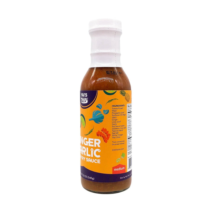 Yai`s Thai Sauce Ginger Garlic 12 oz