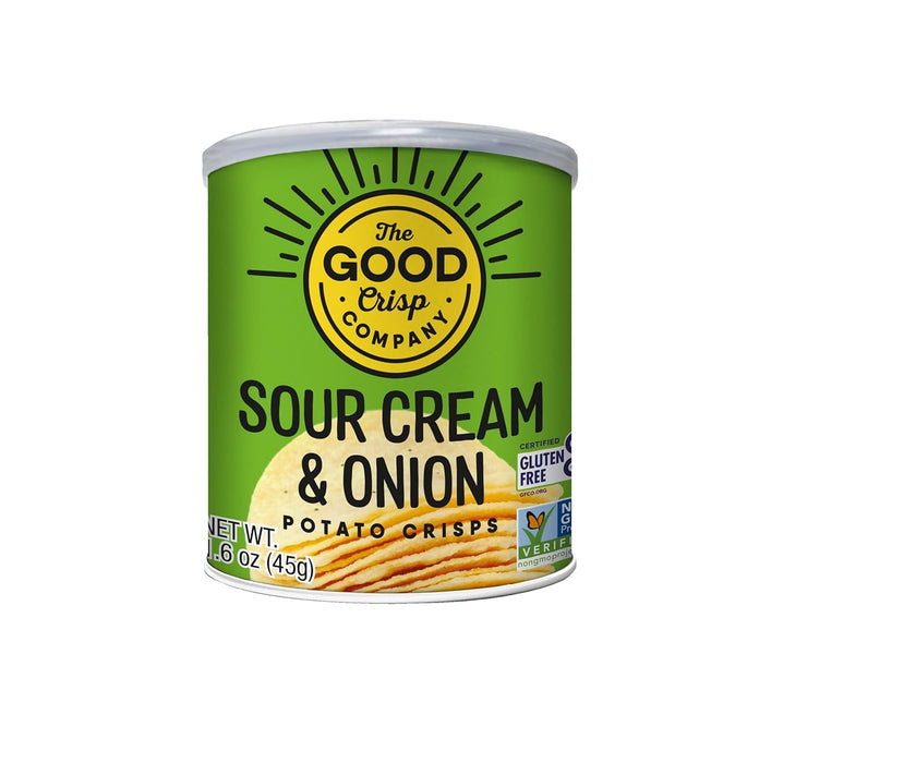 The Good Crisp  Potato Sour Cream And Onion  1.6 Oz