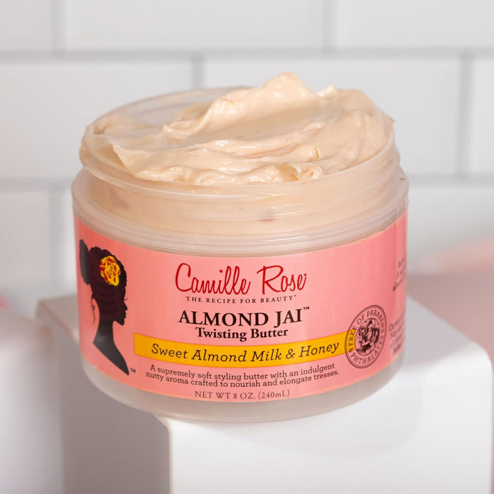 Camille Rose  Almond Jai Twisting Butter Styling Gel  8 Oz