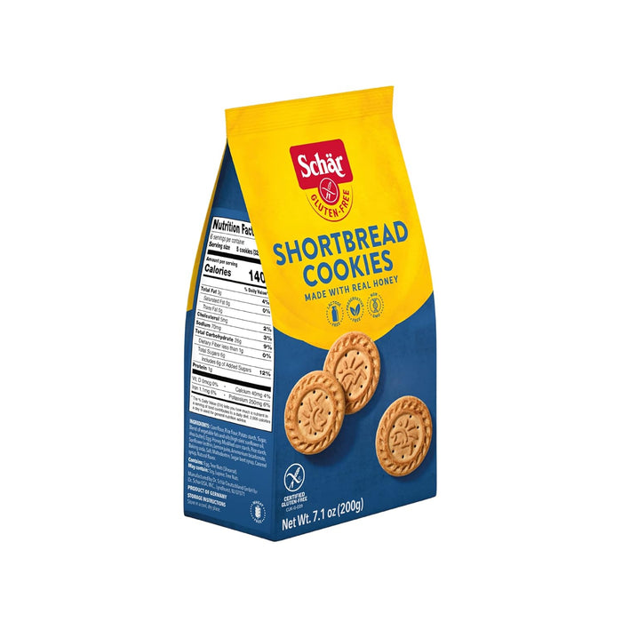 Schar  Shortbread Cookies Gluten Free  7.1 Oz