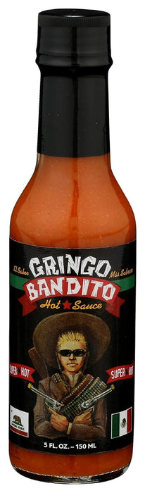 Gringo Bandito Super Hot Sauce 5 fl