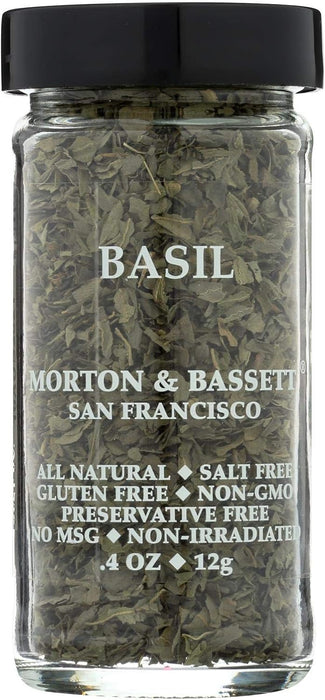 Morton & Bassett  Seasoning Dried Basil  .4 Oz