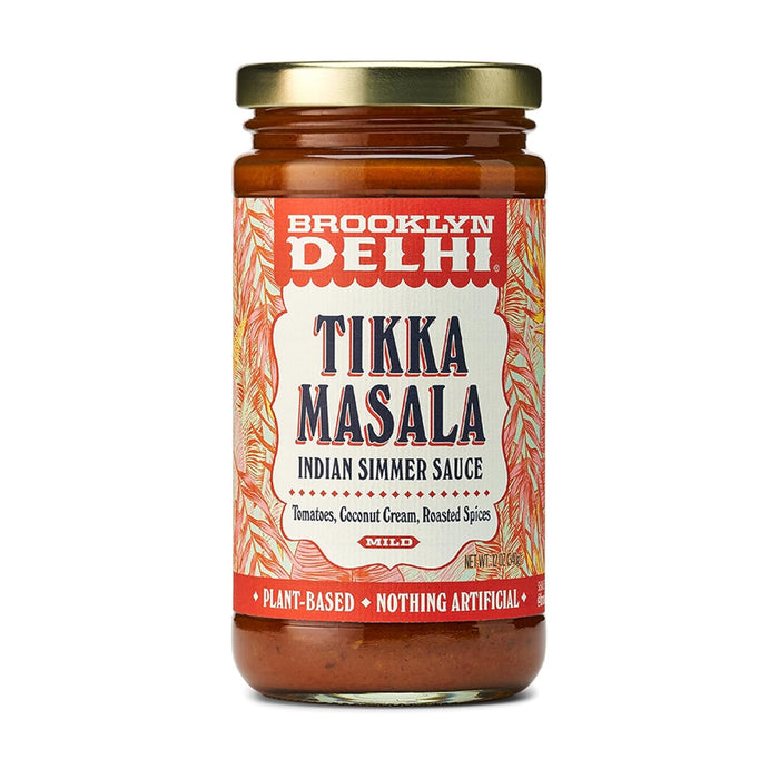 Brooklyn Delhi Tikka Masala Indian Simmer Sauce 12 oz