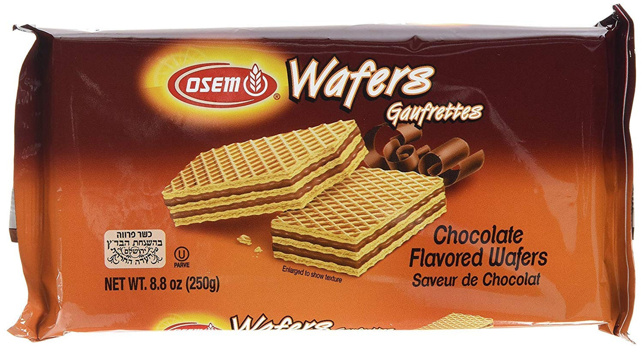 Osem  Chocolate Wafers  8.8 Oz