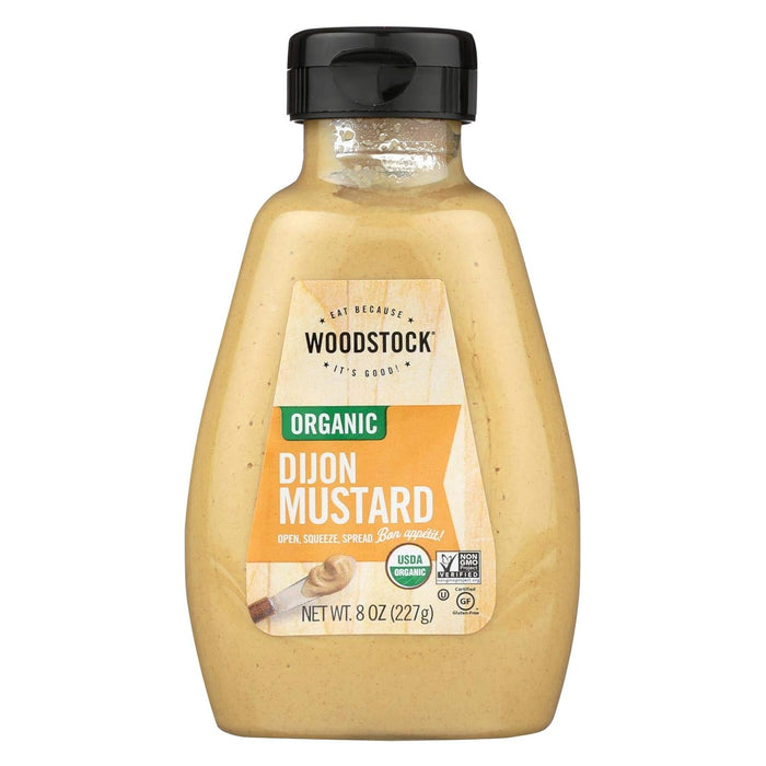 Woodstock Foods Organic Dijon Mustard 8 oz