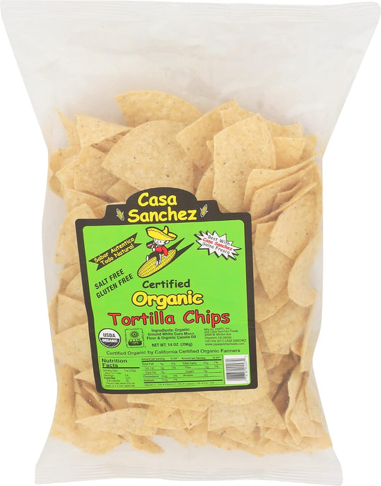 Casa Sanchez Foods  Tortilla Chips  14 Oz