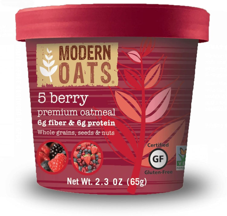 Modern Oats  Oatmeal 5 Berry   2.3 Oz