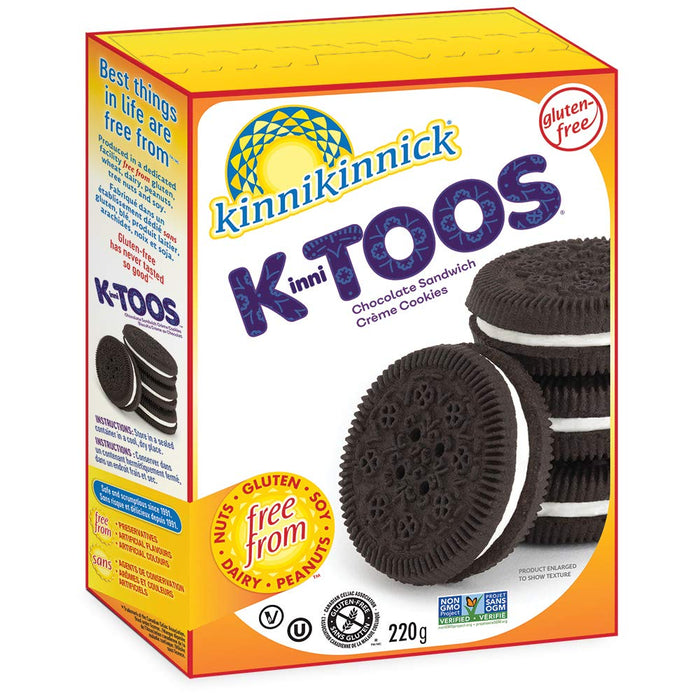 Kinnitoos Sandwich Creme Cookies; Chocolate