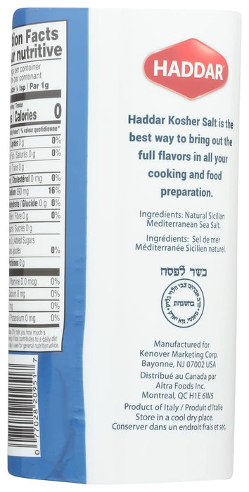 Haddar  Salt Kosher  16 Oz