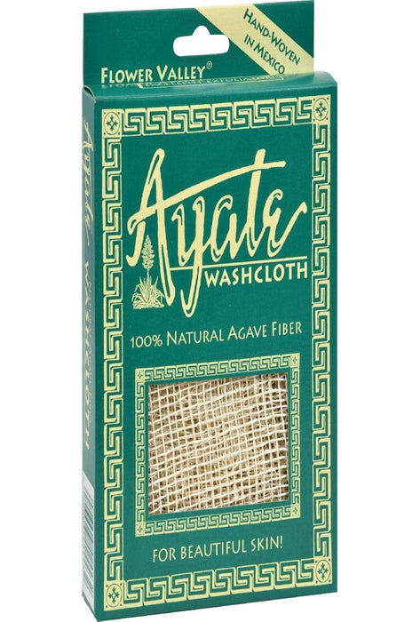 Ayate  Agave Fiber Washcloth  1 Each  1 Each