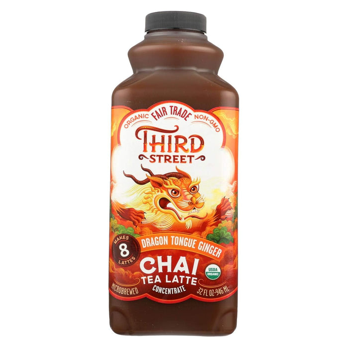 Organic Chai Tea Latte Concentrate;Dragon Tongue Ginger