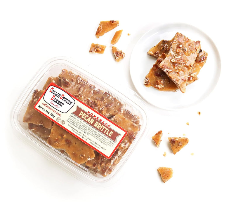Collin Street Bakery Homestyle Texas Pecan Brittle 14 OZ