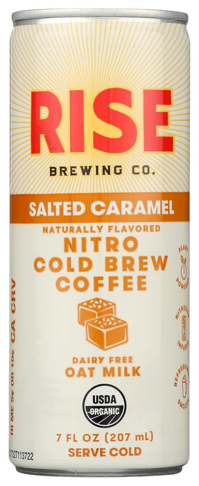 Rise Brewing  Salted Caramel Organic Cold Brew   7 fl oz