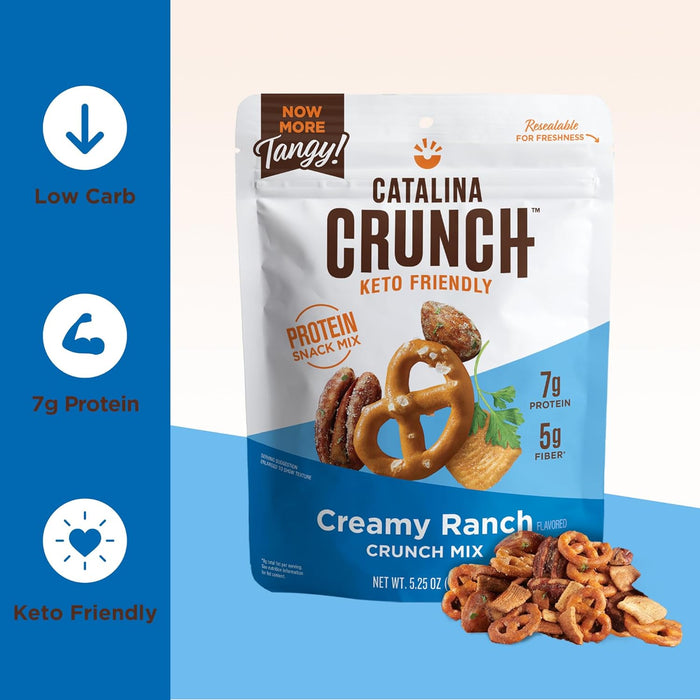 Catalina Crunch  Crunch Mix Creamy Ranch  6 Oz