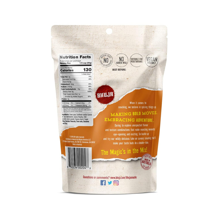 Bhuja Crunchy Seasoned Peas Snack 7 oz