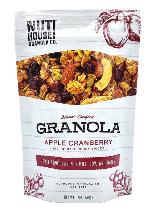 Nuthouse Granola Co Granola  Apple Cranberry 12 OZ