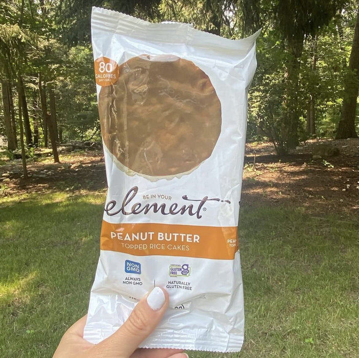 Element  Rice Cake Peanut Bttr Top  3.5 Oz