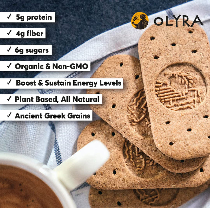 Olyra  Breakfast Biscuits Greek Yogurt And Blueberry Sandwich   5.3 Oz