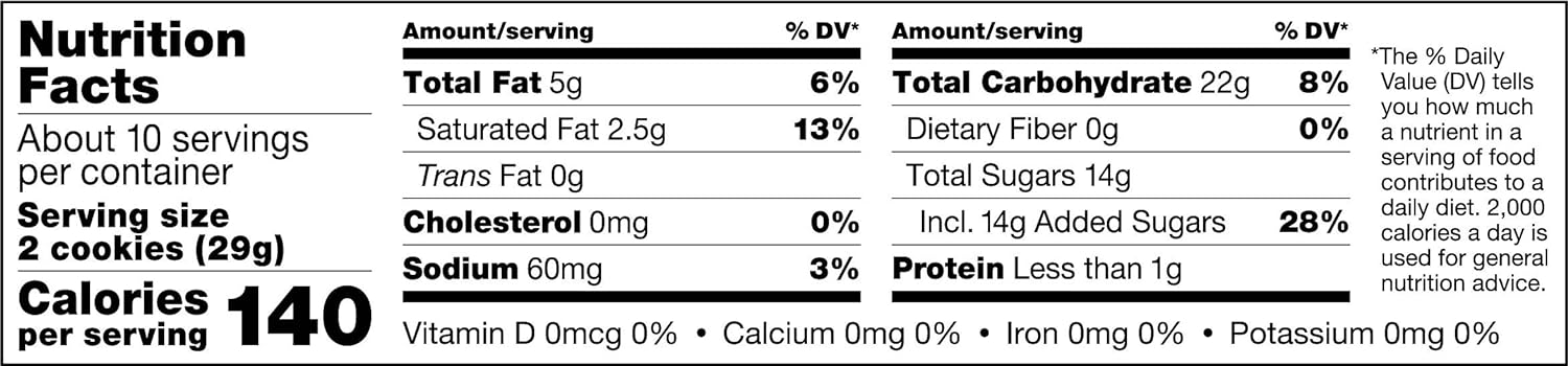 Glutino  Cookies Gluten Free Vanilla Creme  10.5 Oz