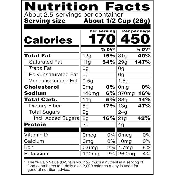 Bare Fruit Coconut Chips Smply Toast 2.7 OZ