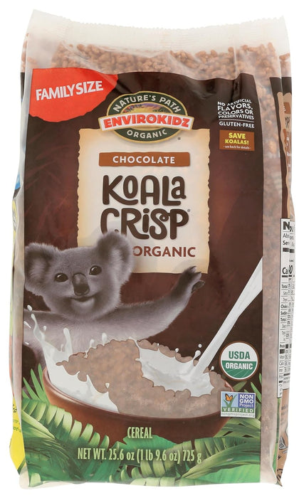 Nature`S Path-Envirokidz  Organic Koala Crisp Chocolate Cereal   25.6 Oz