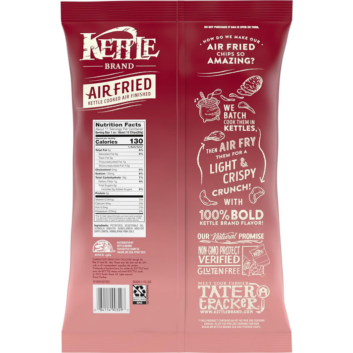 Kettle Brand Chps Air Fry Himlyn Ssalt 11.25 OZ