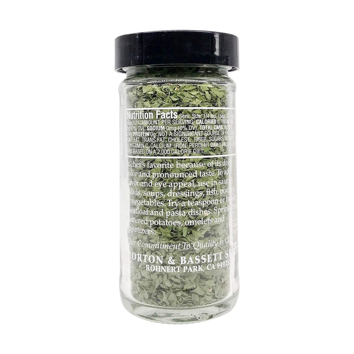 Morton & Bassett  Seasoning Italian Parsley  .4 Oz