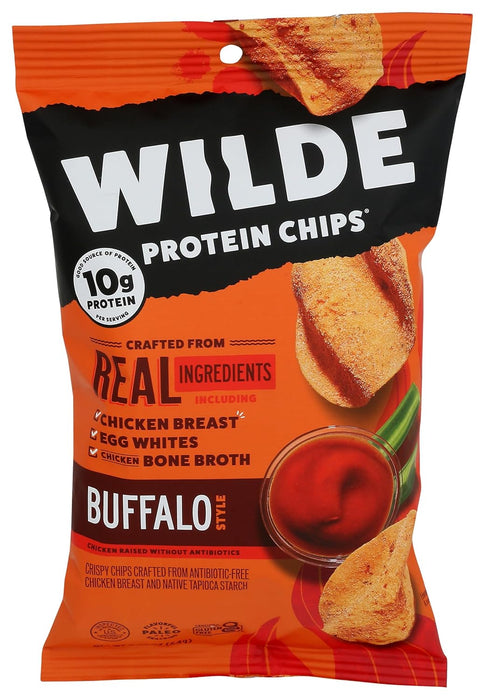 Wilde Brand  Chicken Chips Buffalo  2.25 Oz