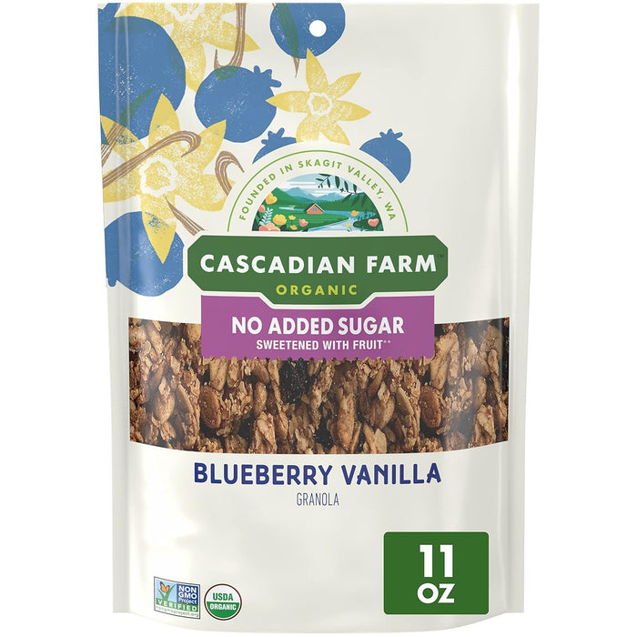 Cascadian Farm Granola Og2 Blueberry Vanilla 11 OZ