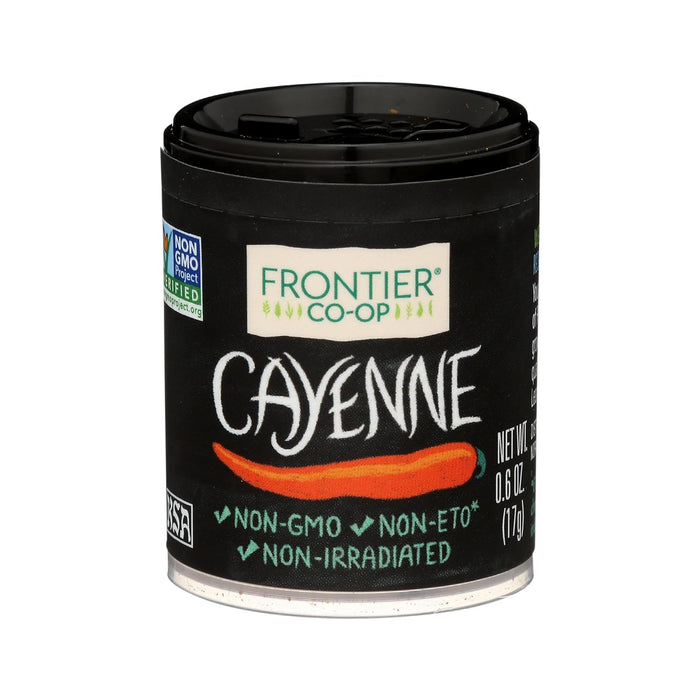 Frontier Nat Prod Co-Op  Cayenne Ground Chili Powder  .6 Oz