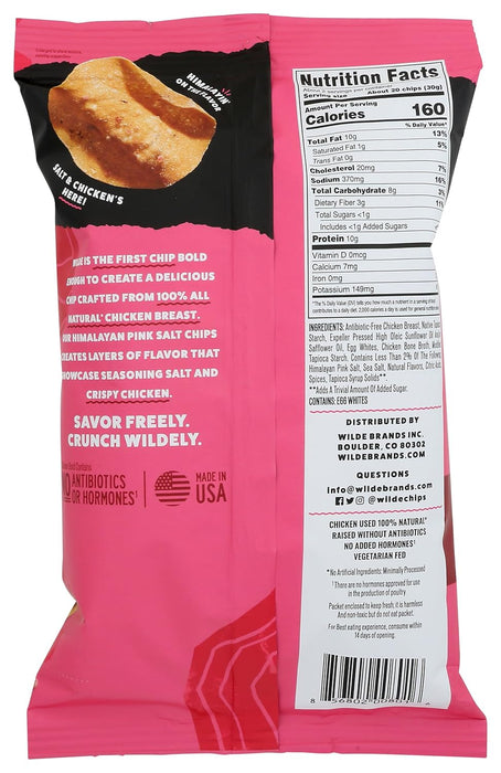 Wilde Brand  Chicken Chips Himlyan Salt  2.25 Oz