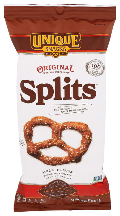 Unique Pretzels  Pretzel Splits Original  11 Oz