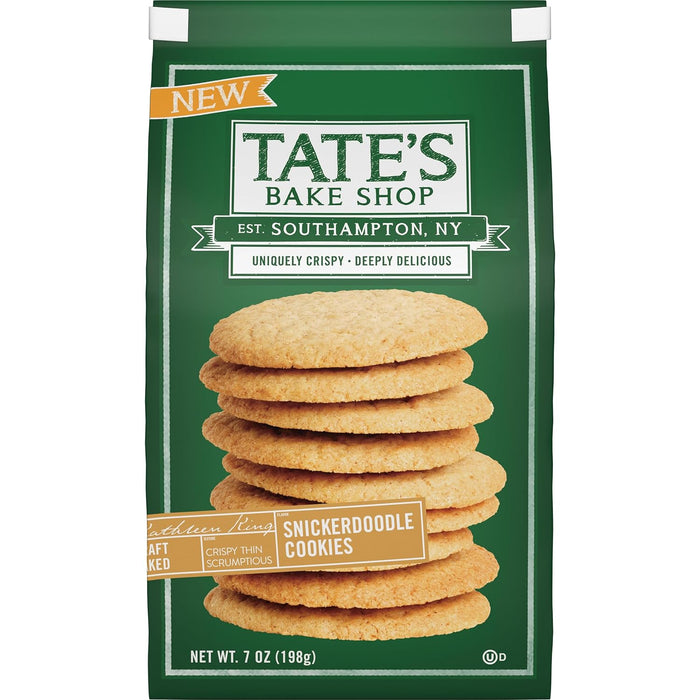 Tate`s Bake Shop All Natural Cookies Snickerdoodle 7 OZ