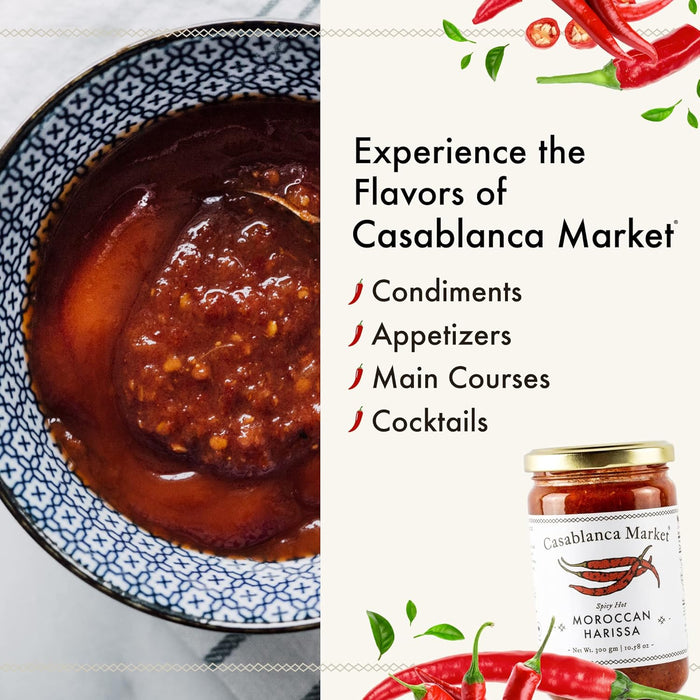 Casablanca Market Harissa Gourmet Hot Sauce 10.5 oz