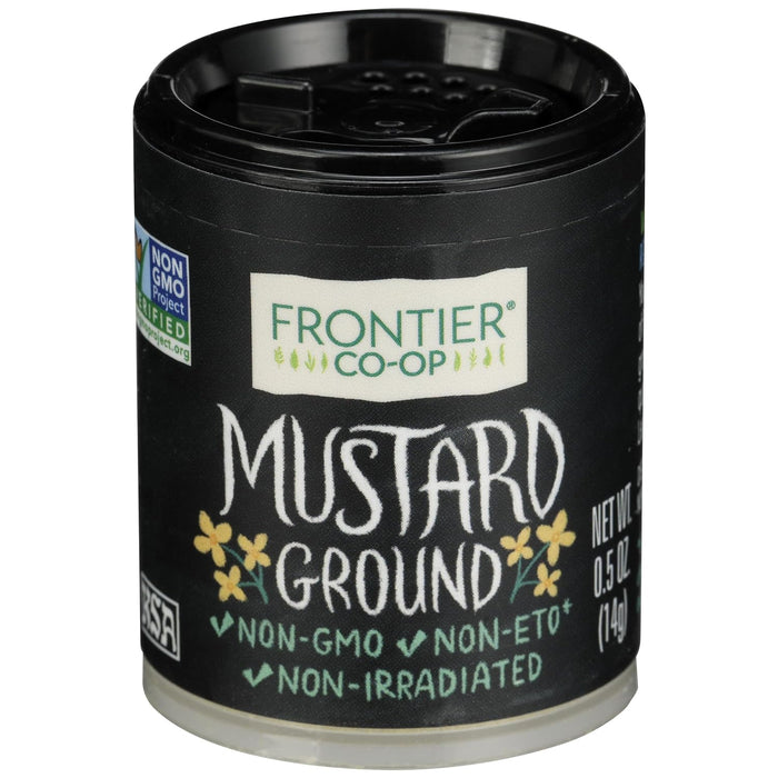 Frontier Nat Prod Co-Op  Mustard Ground  .5 Oz