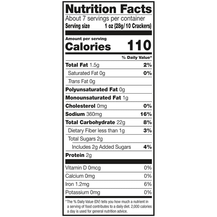 Snack Factory  Pretzel Crisps Deli Style Sea Salt And Cracked Pepper  7.2 Oz
