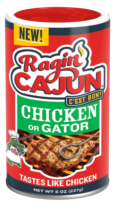 Ragin` Cajun Seasoning Chicken Gator 8 OZ