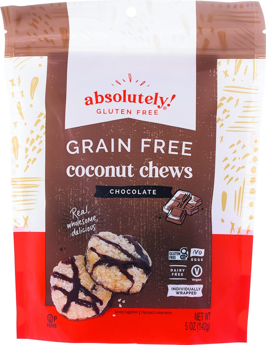 Absolutely Gluten Free  Chews Chocolate Coconut  5 Oz