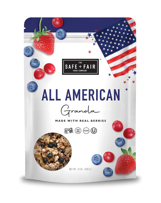 The Safe + Fair Food Company Granola All American 12 OZ