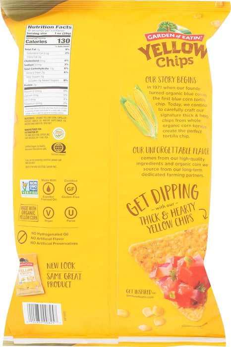 Garden Of Eatin`  Yellow Corn Tortilla Chips Tortilla Chips  16 Oz