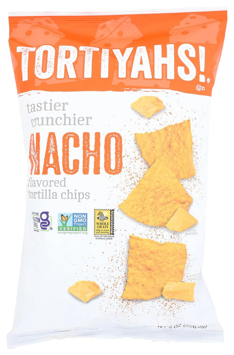 Tortiyahs  Nacho Tortilla Chip  8 Oz