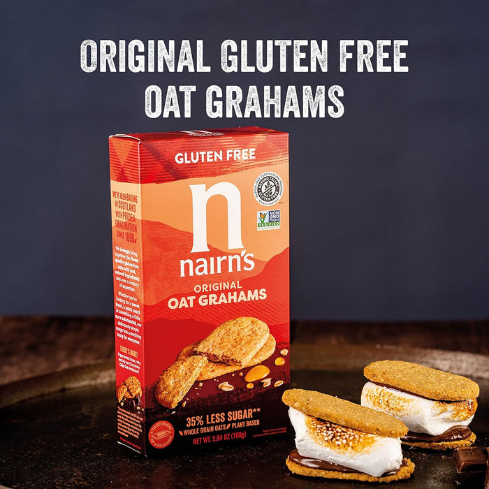 Nairn`S  Cookie Gluten Free Oat Grahams Original  5.64 Oz