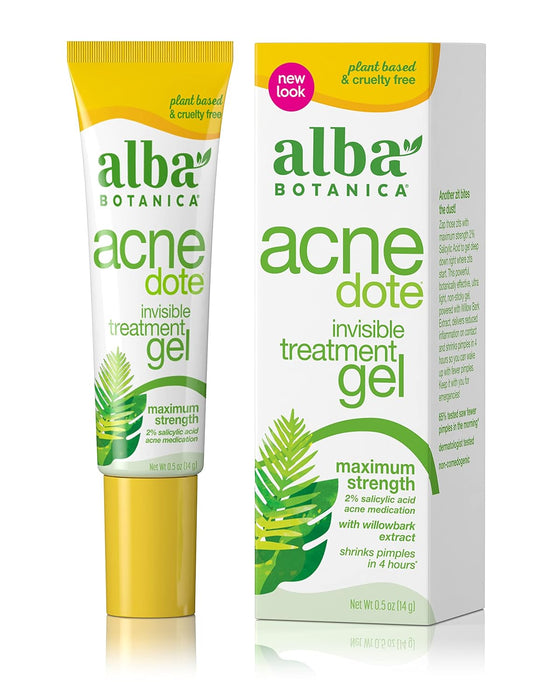 Alba Botanica Natural Acne Dote Invisible Treatment Gel 1 Each 0.5 Oz