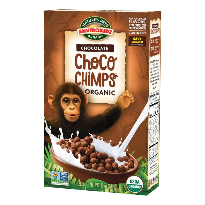 Nature`S Path-Envirokidz  Organic Cereal Choco Chimps   10 Oz