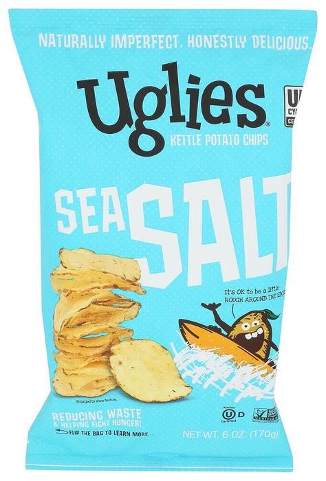 Uglies  Potato Chips Sea Salt  6 Oz