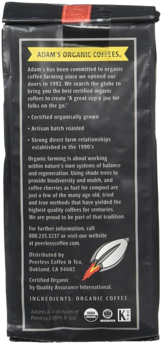 Adam's Organic Coffee Millenium Joe 10 Ounce